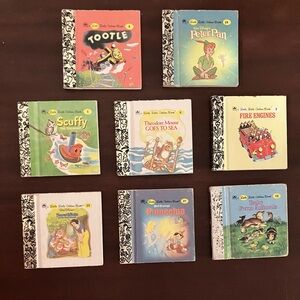 Mini Little Golden Books - 8 Books